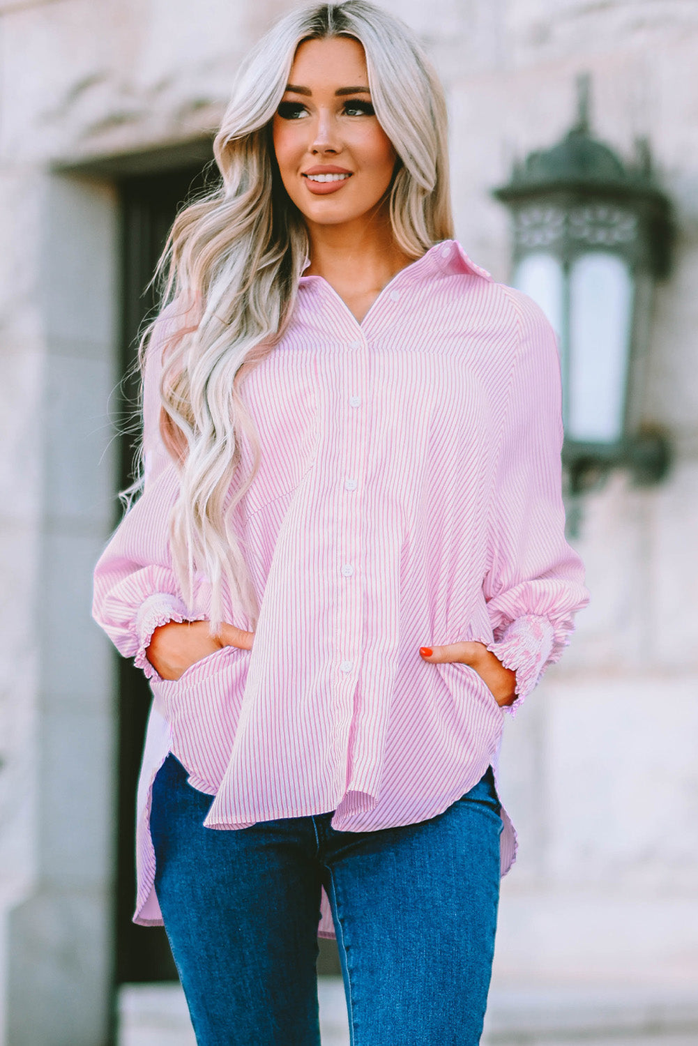 Everyday Striped Blouse