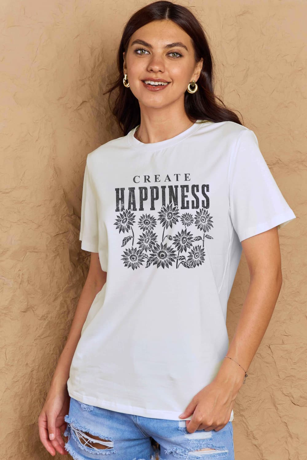 Simply Love: Graphic Tee - Cotton Comfort