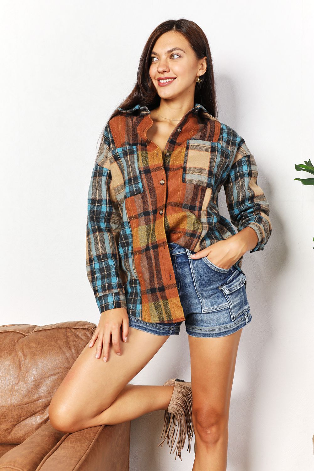 Double Take: Plaid Shirt Jacket
