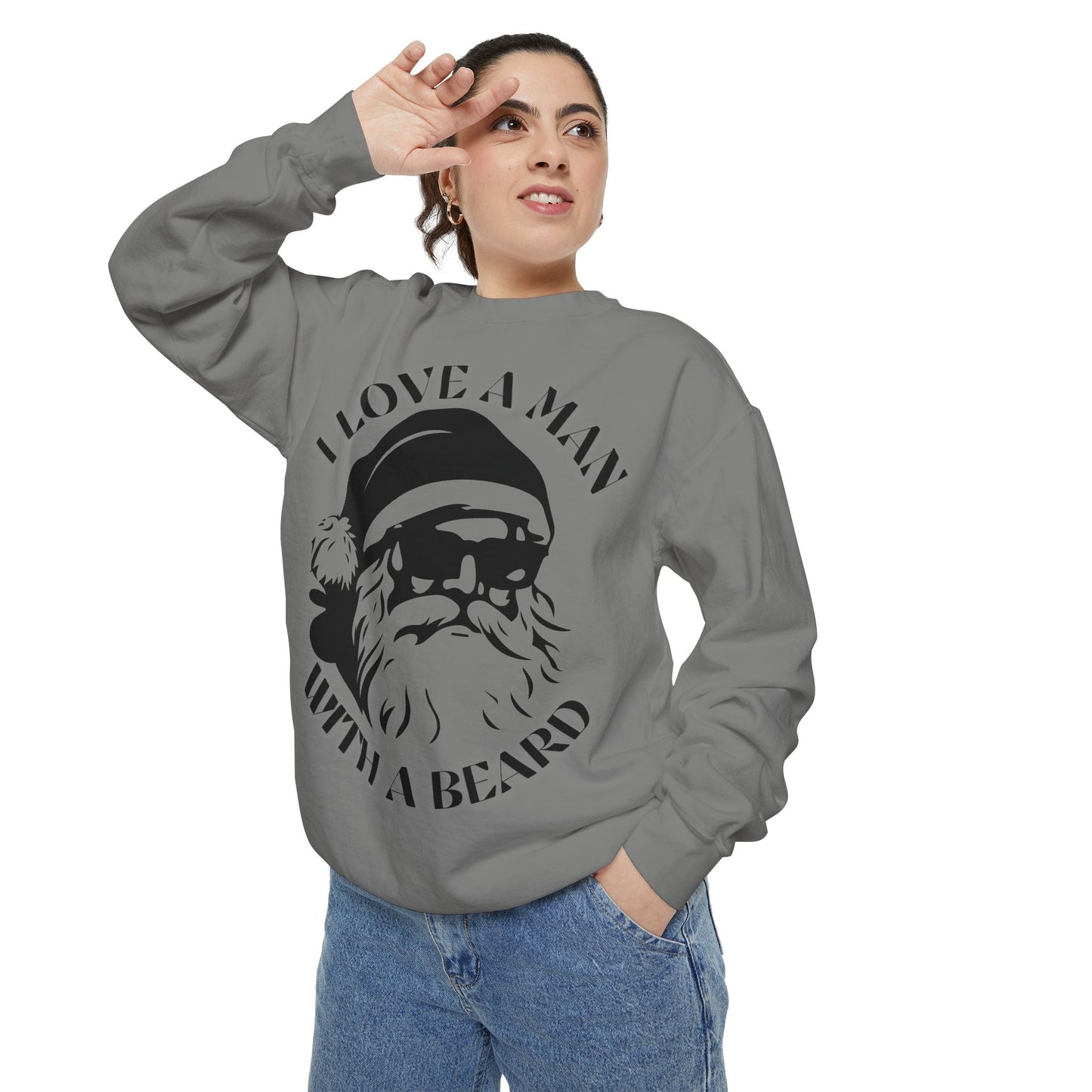 Santa's Beard Appreciation Society Christmas Sweatshirt