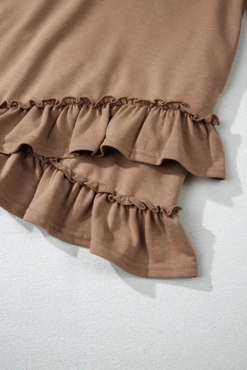 Playful Ruffled Mini Dress - Love Salve