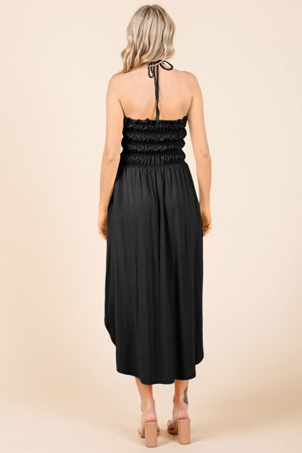 Chic tie-back dress with pockets - Love Salve