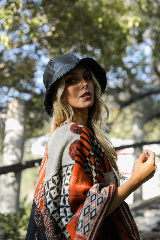 Vegan Leather Bucket Hat Coco’s Tee Boutique