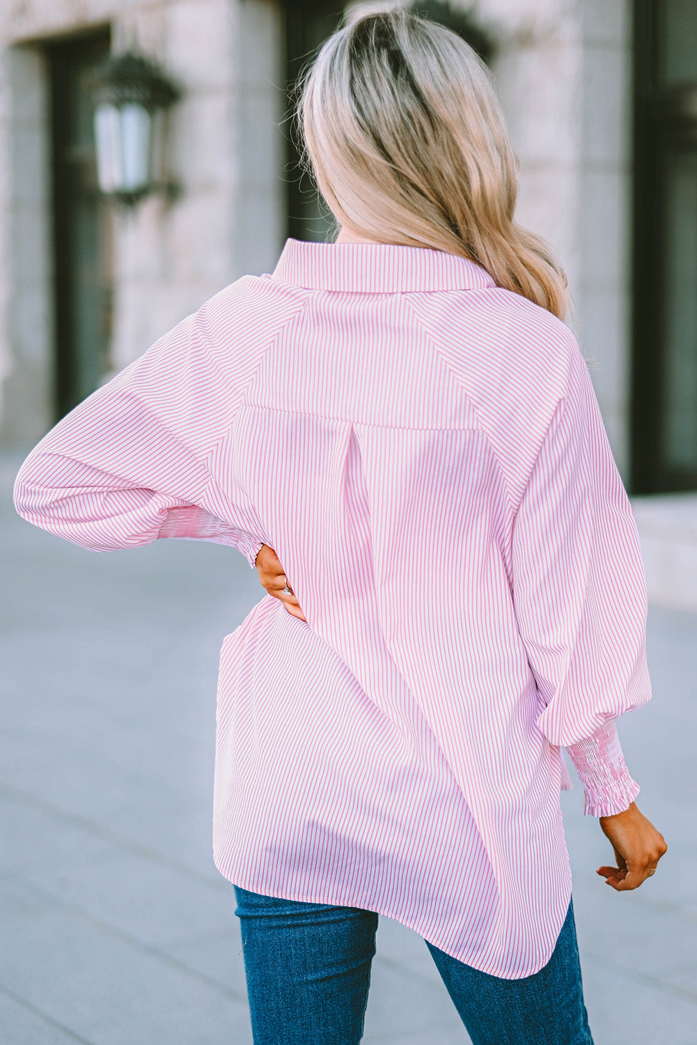Everyday Striped Blouse