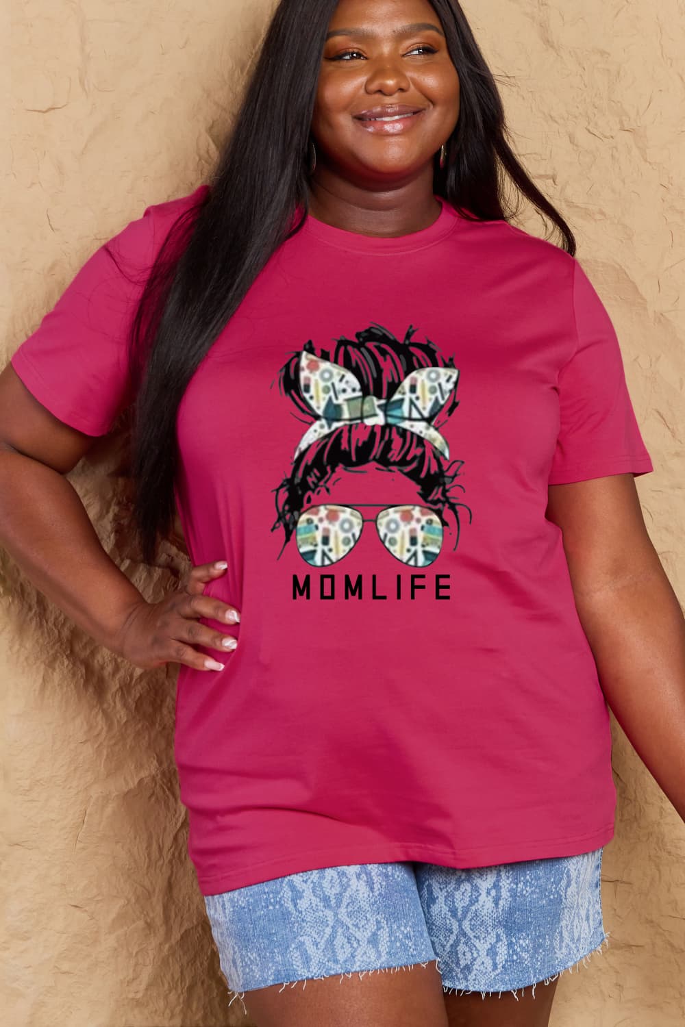 Simply Love: Mom Life Cotton Tee