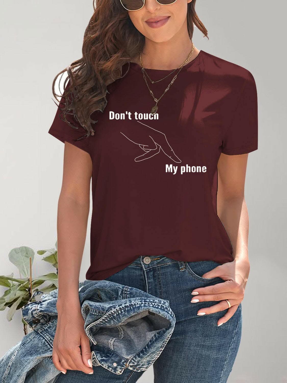 Graphic Tee - Round Neck, Short Sleeve - Love Salve