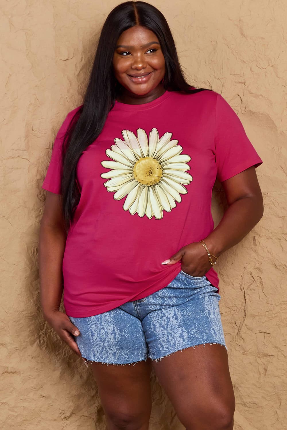 Simply Love: Flower Cotton Tee