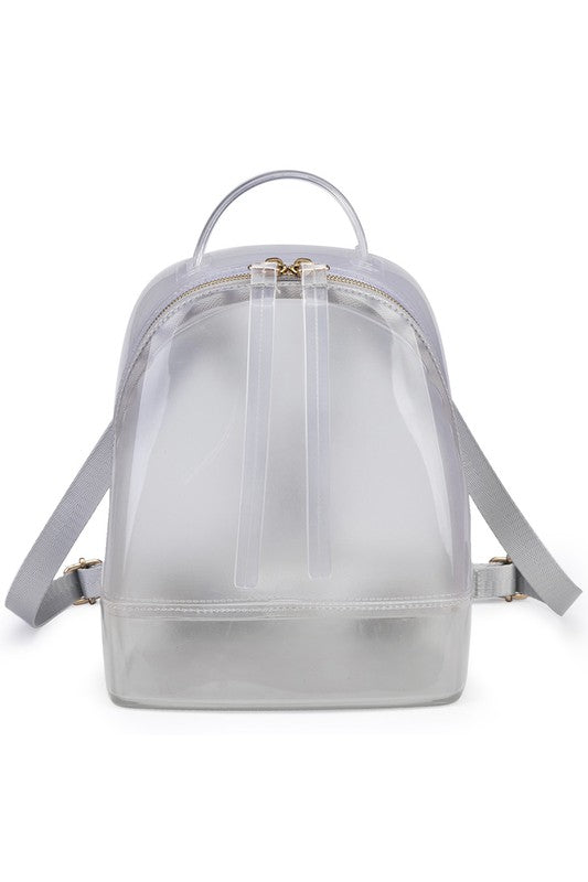 Clear Convertible Jelly Candy Backpack – 2-in-1 Chic!