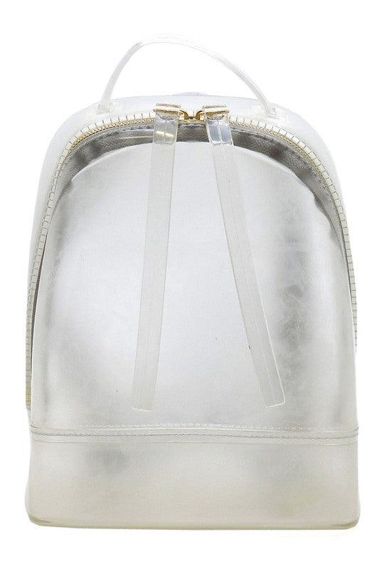 Clear Convertible Jelly Candy Backpack – 2-in-1 Chic!