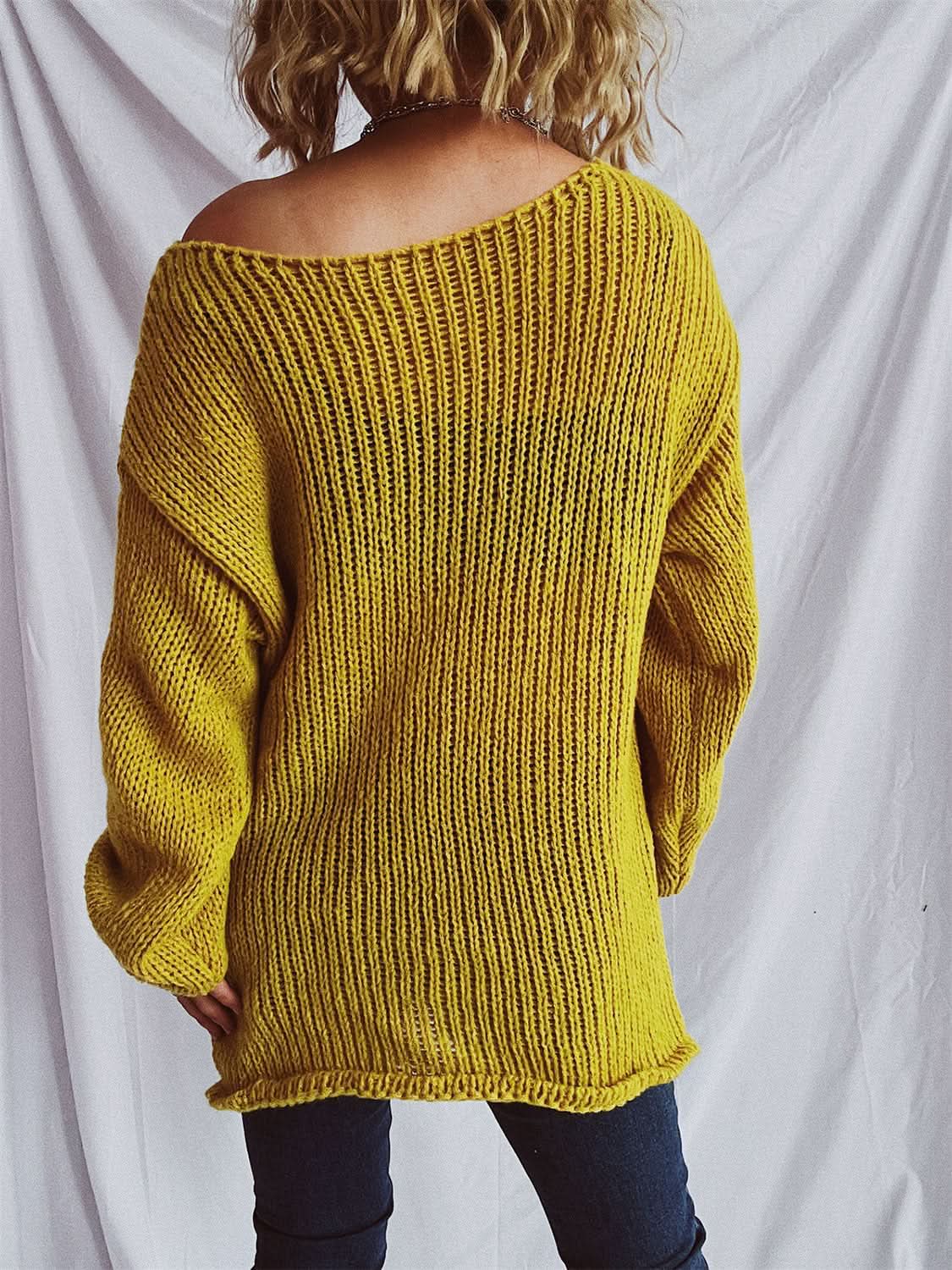 Schicker Pullover mit Rundhalsausschnitt für Frauen