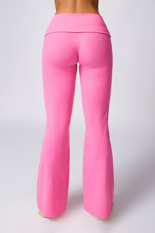 Flawless Flow High-Waist Flared Yoga Pants – Hip-Lifting & Ultra-Soft Comfort