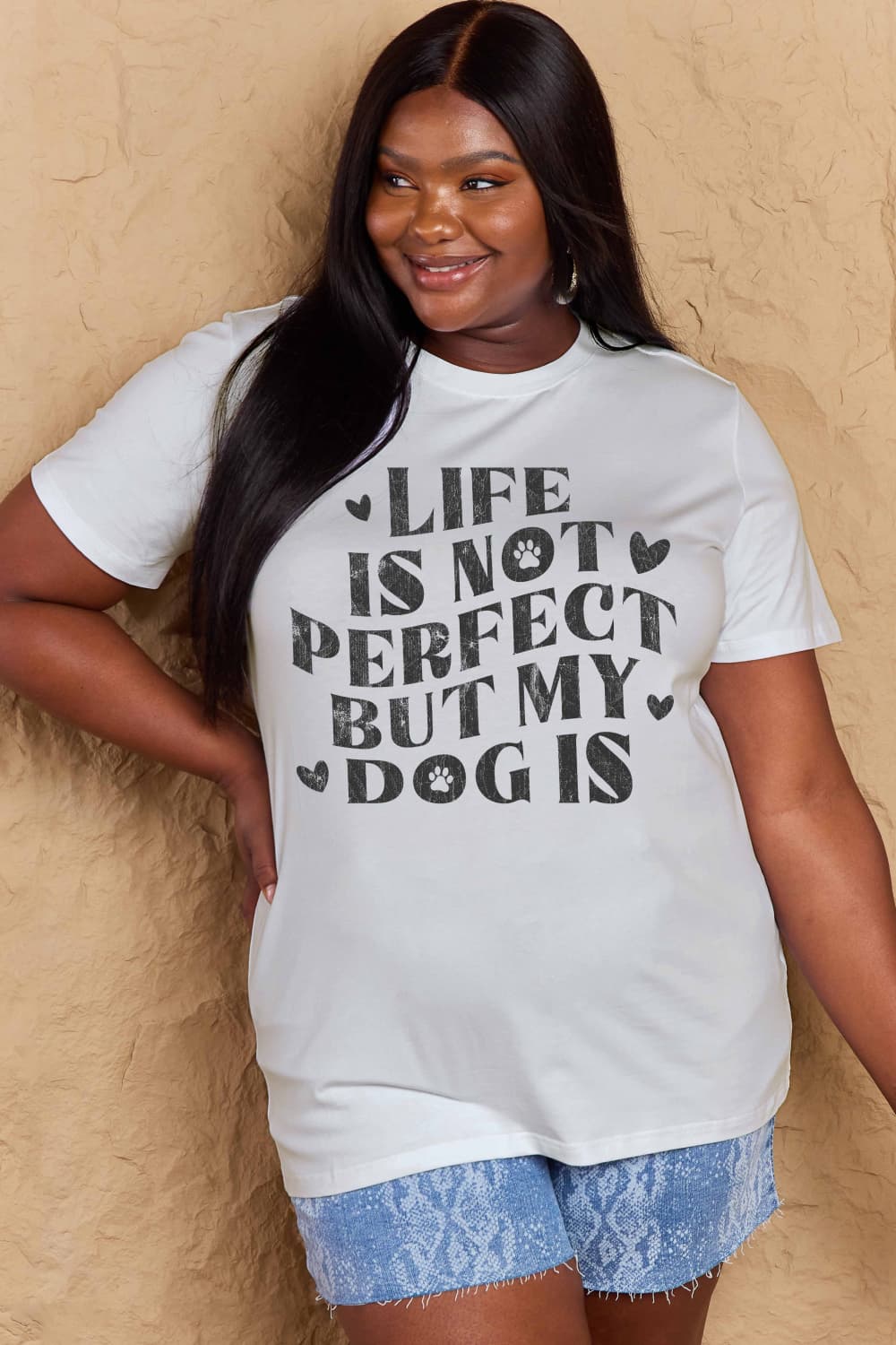 Simply Love: Dog T-Shirt - Soft Cotton