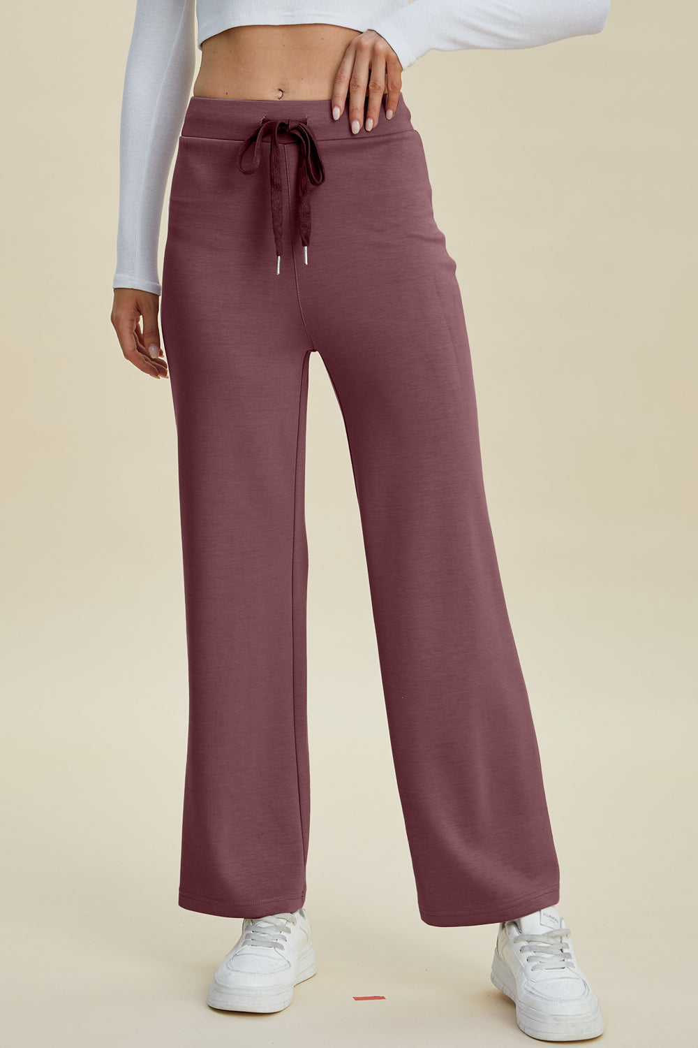 ShopBasicbae Wide Leg Scuba Pants