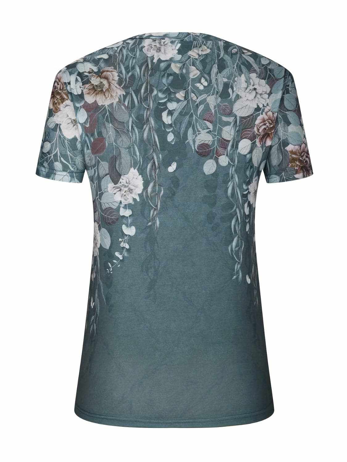 Chic sheer short sleeve blouse - Love Salve