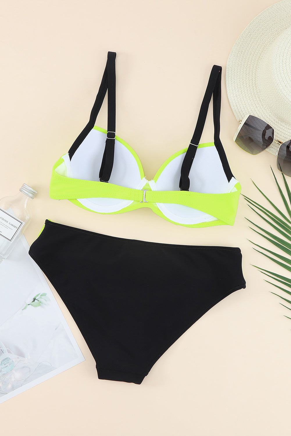 Neon Pop Sweetheart Bikini Set