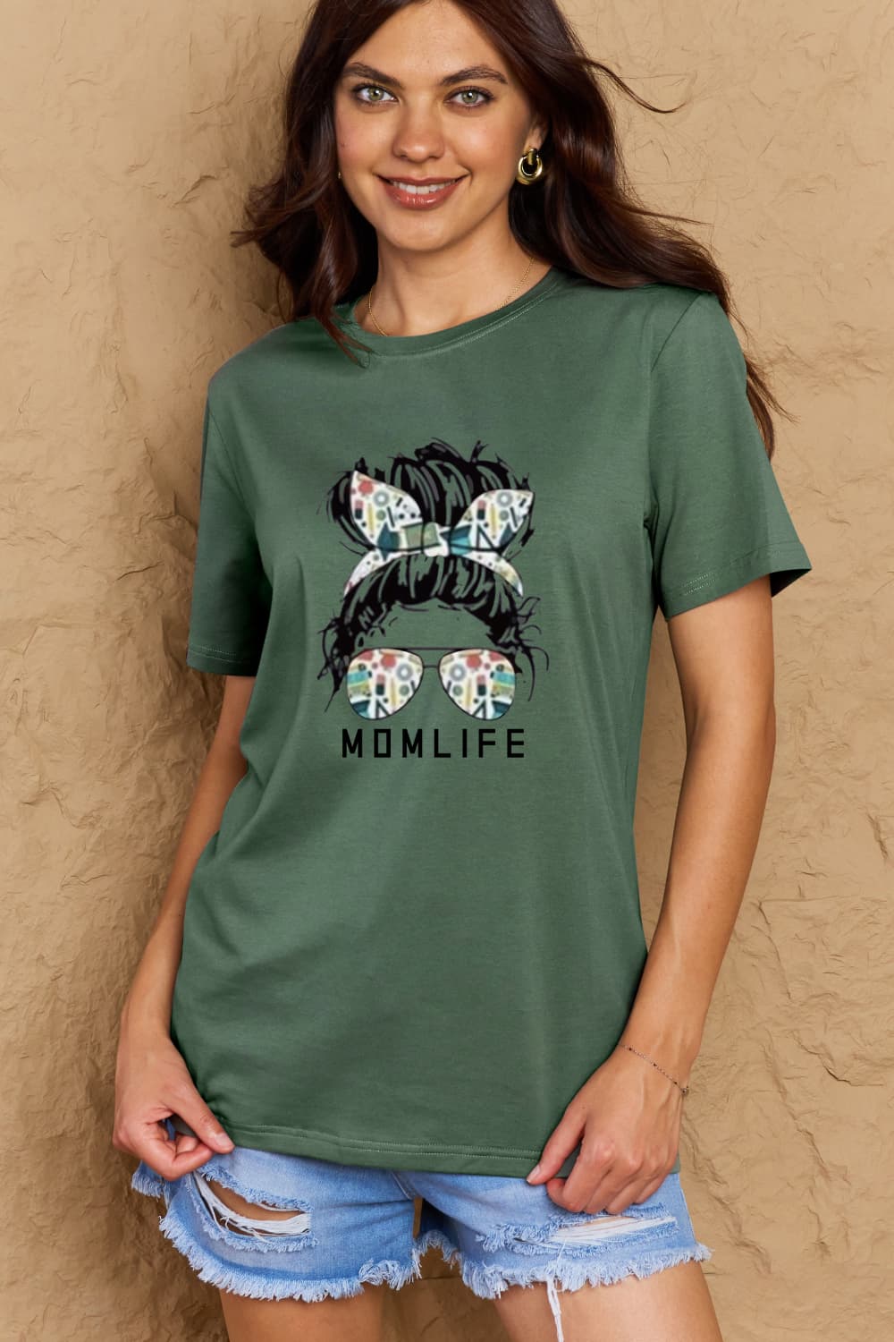 Simply Love: Mom Life Cotton Tee