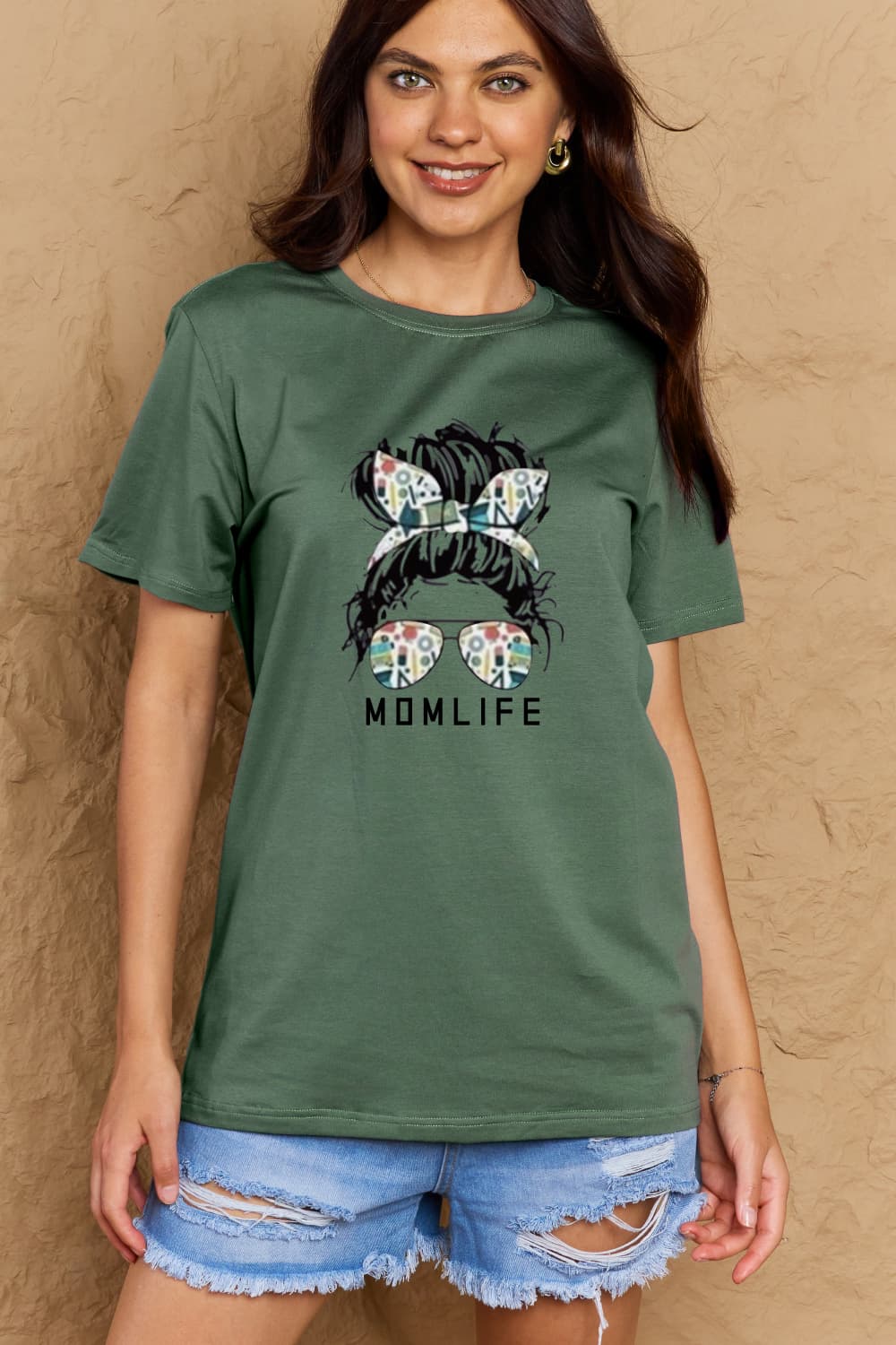 Simply Love: Mom Life Cotton Tee