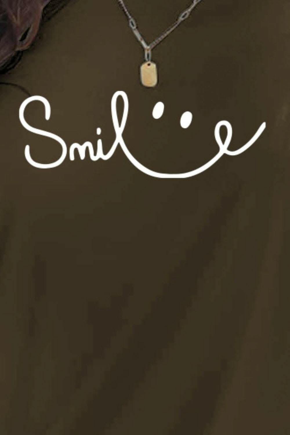 Smile short sleeve tee - comfy fit - Love Salve