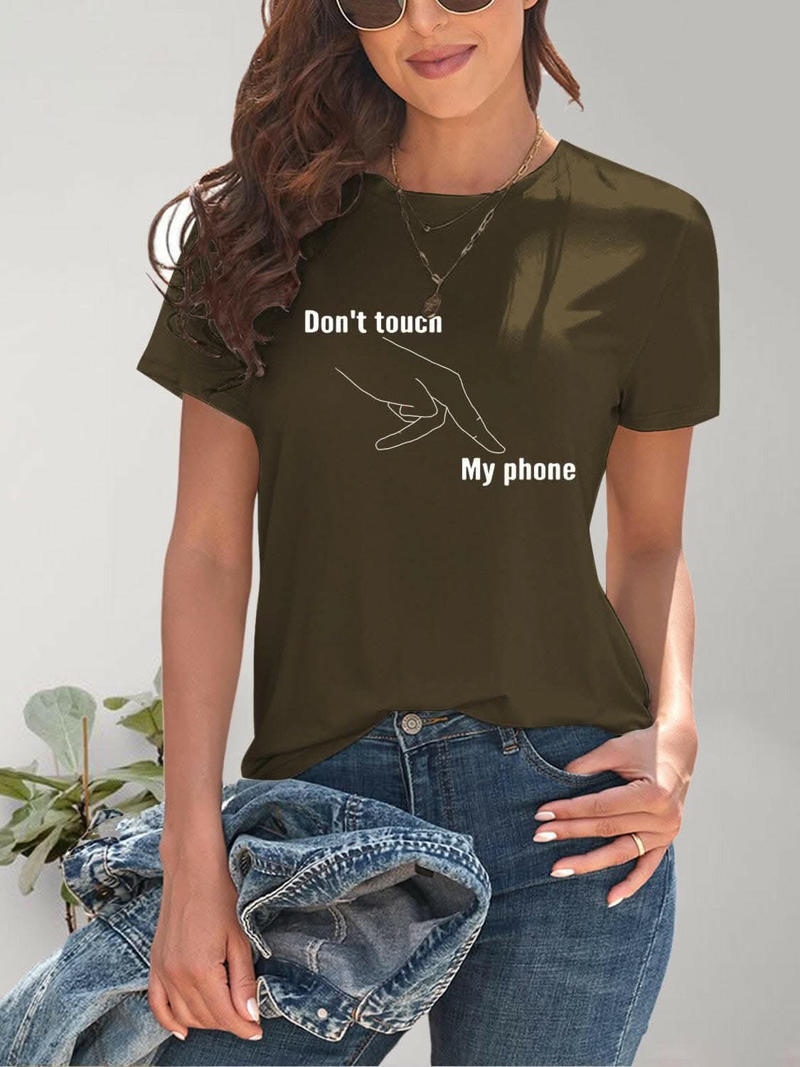 Graphic Tee - Round Neck, Short Sleeve - Love Salve