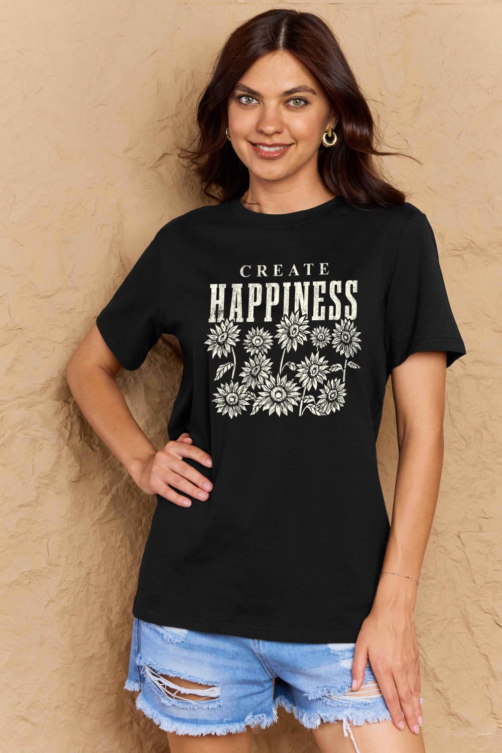 Simply Love: Graphic Tee - Cotton Comfort