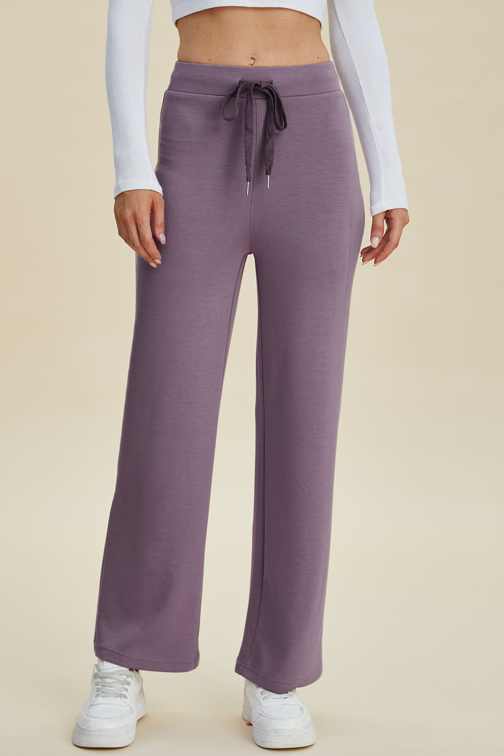 ShopBasicbae Wide Leg Scuba Pants