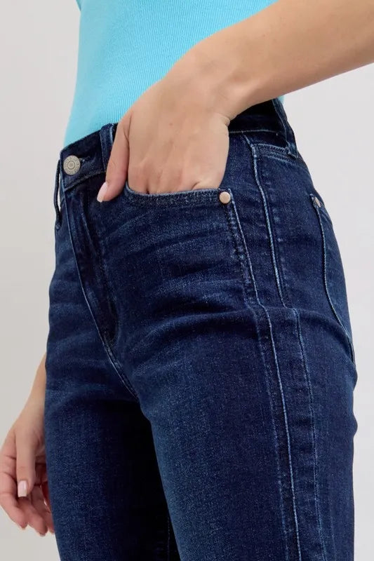 Judy Blue Plus Size High Waist Boyfriend Jeans - Love Salve