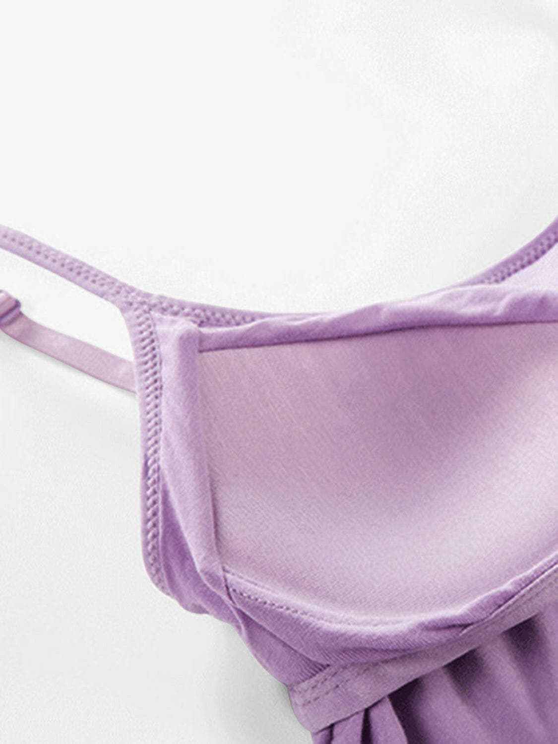 Scoop neck cami with adjustable straps - Love Salve