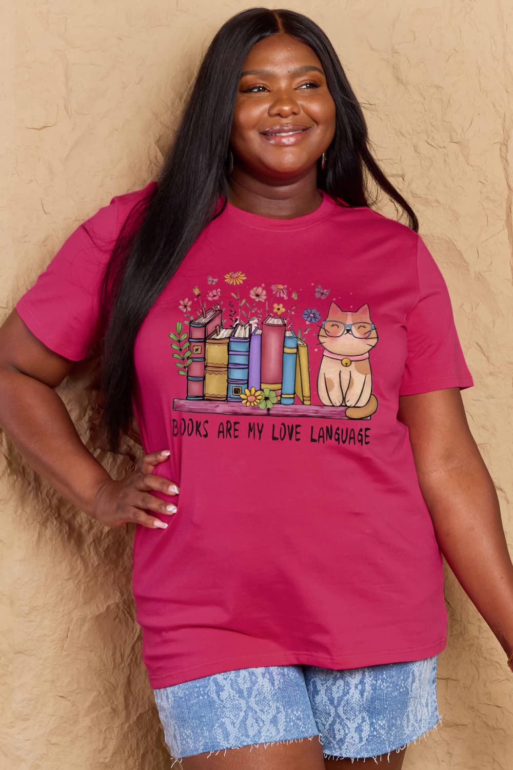 Simply Love: Books Graphic Tee