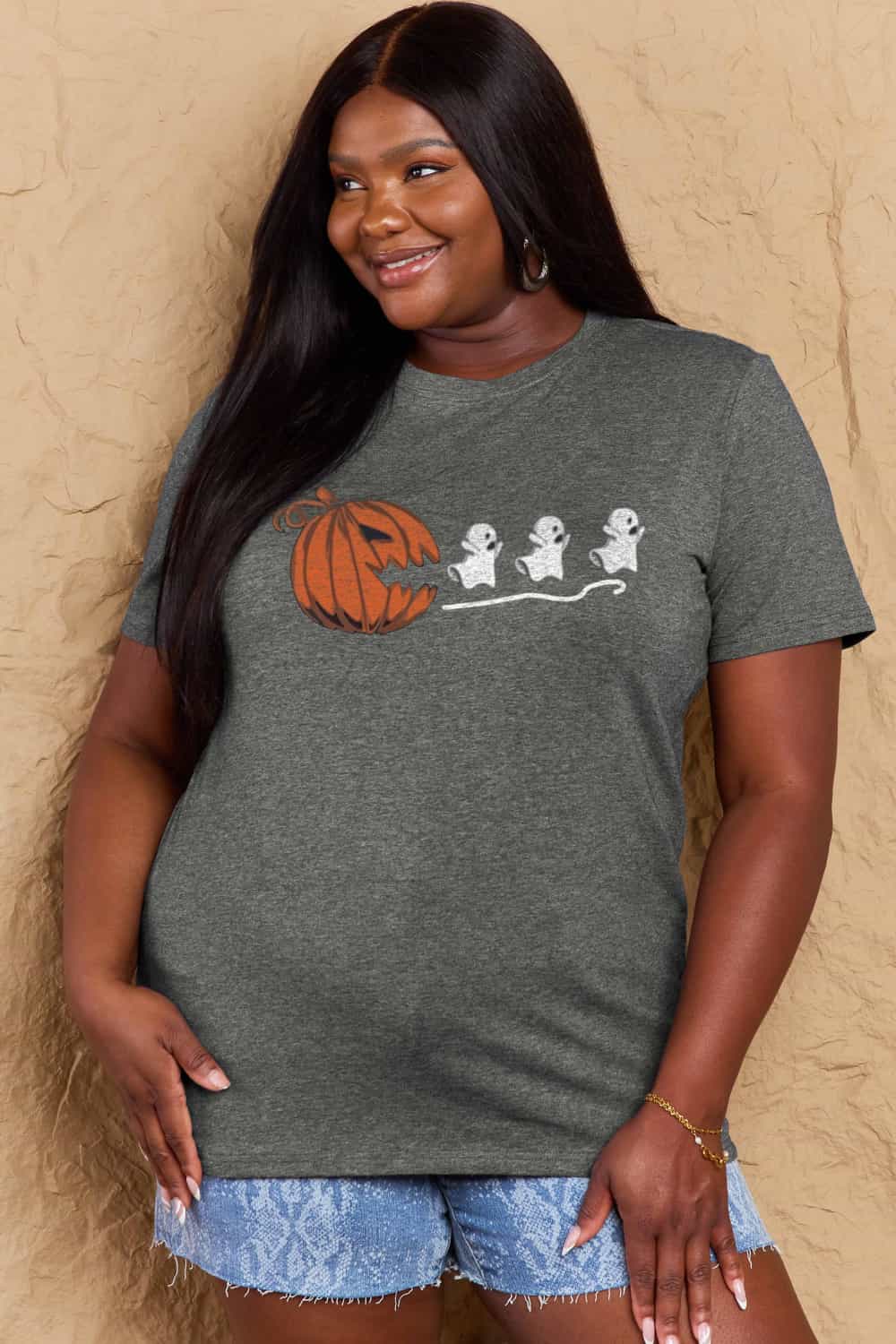 Simply Love Jack-O'-Lantern Tee