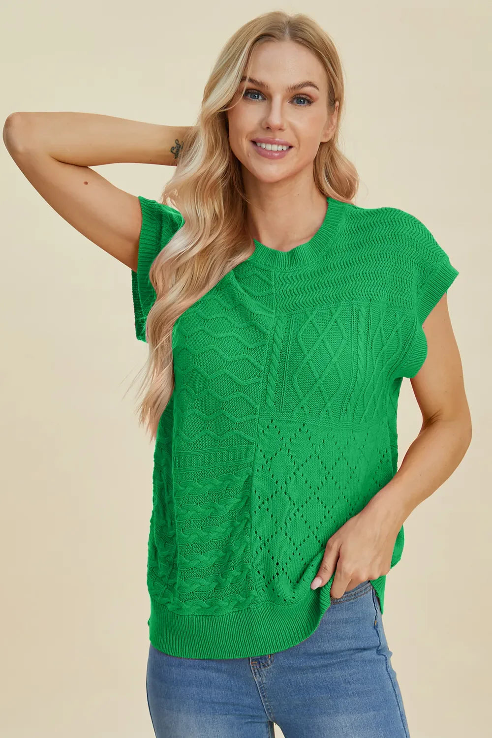 Double Take: Cozy Cable Knit Sweater