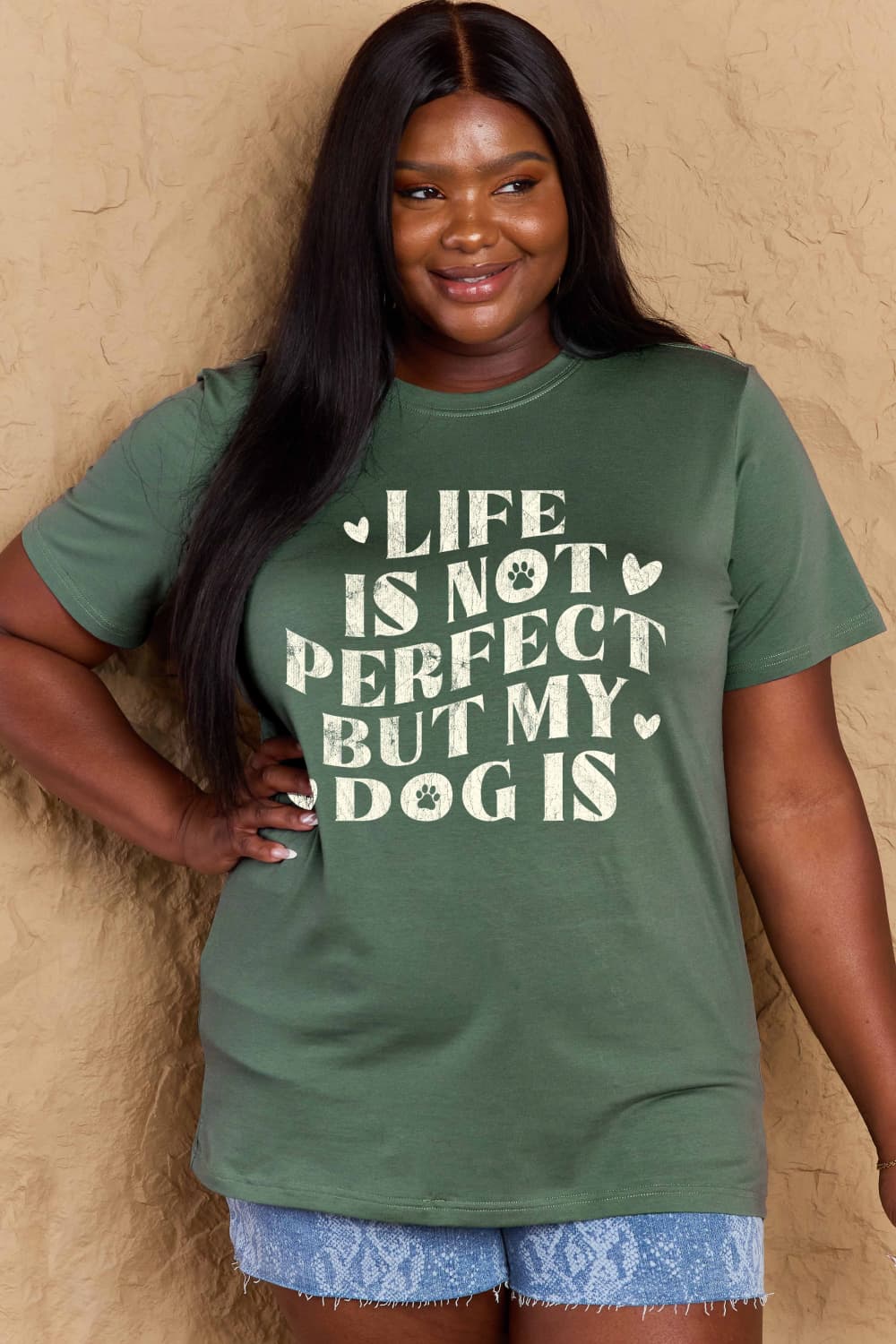 Simply Love: Dog T-Shirt - Soft Cotton