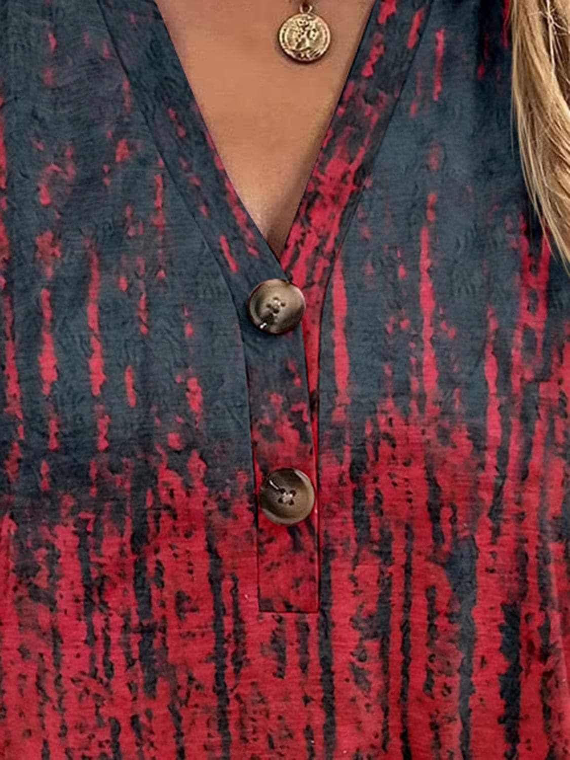 Chic sheer short sleeve blouse - Love Salve