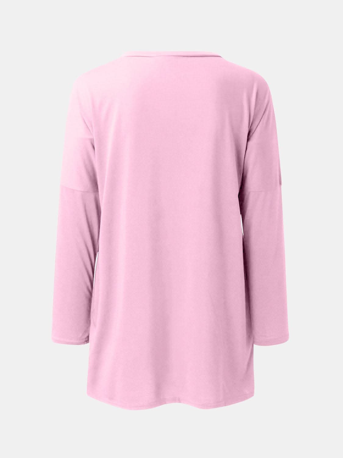 Pocketed long sleeve tee - chic style - Love Salve