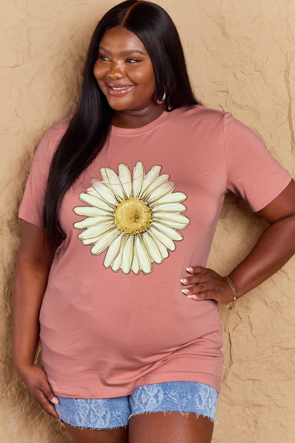 Simply Love: Flower Cotton Tee