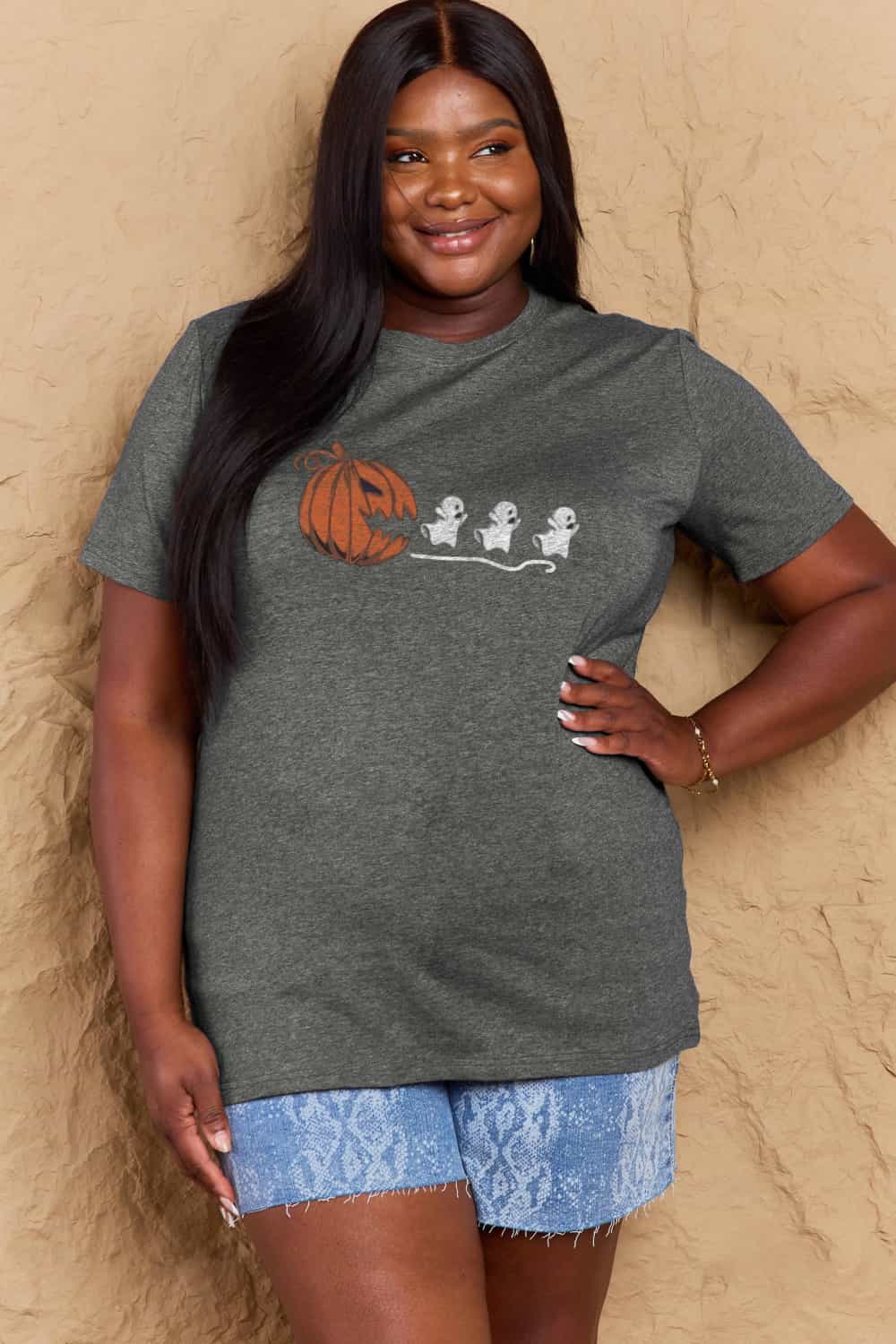 Simply Love Jack-O'-Lantern Tee