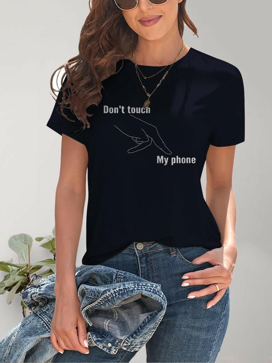 Graphic Tee - Round Neck, Short Sleeve - Love Salve