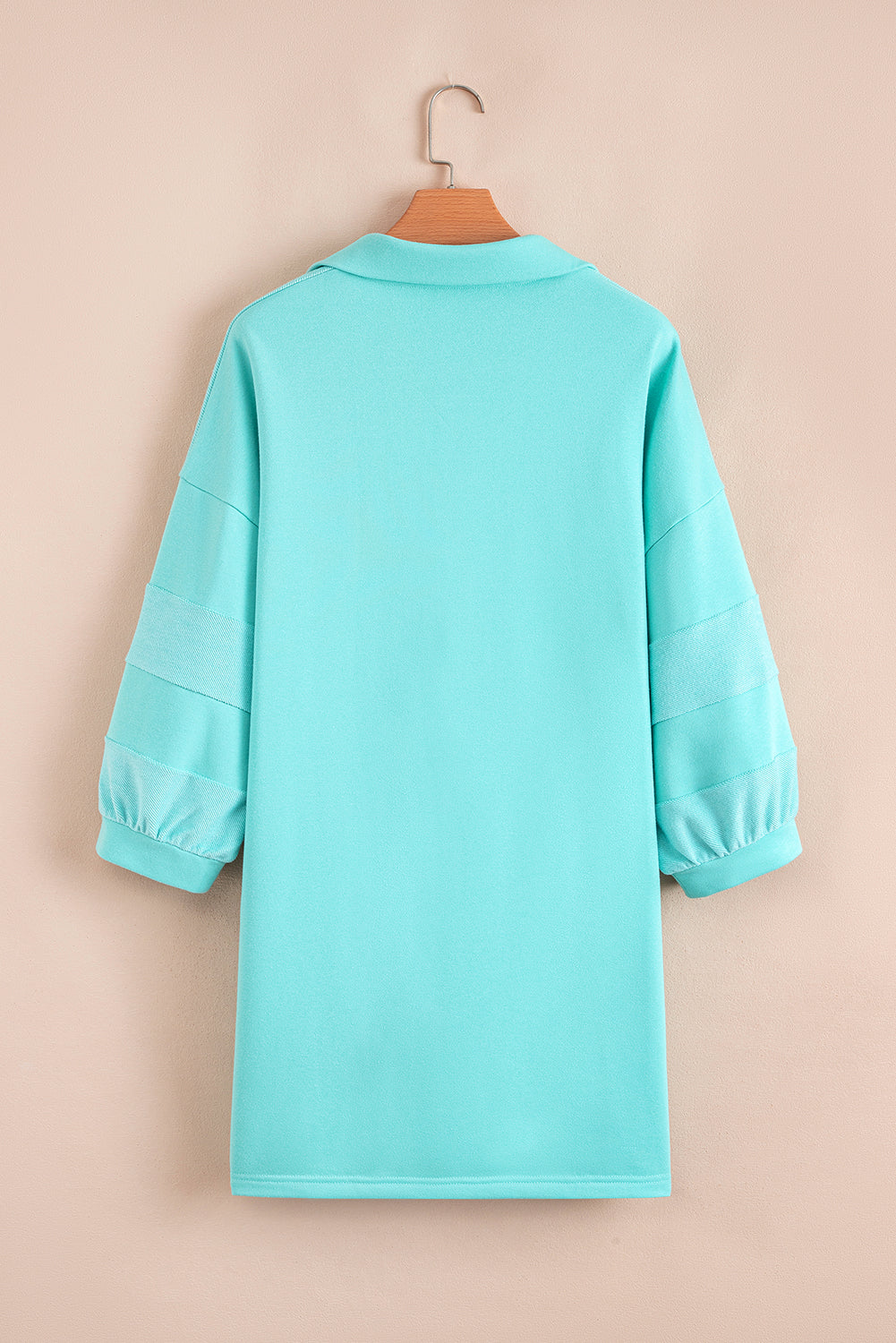 Moonlight Jade Bow Front Bracelet Sleeve Mini Dress