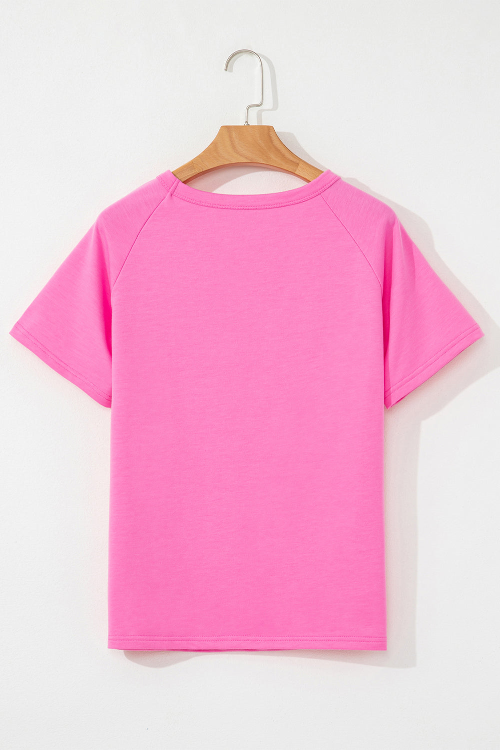 Bonbon Striped Patch Front Casual Tee for Women Styles