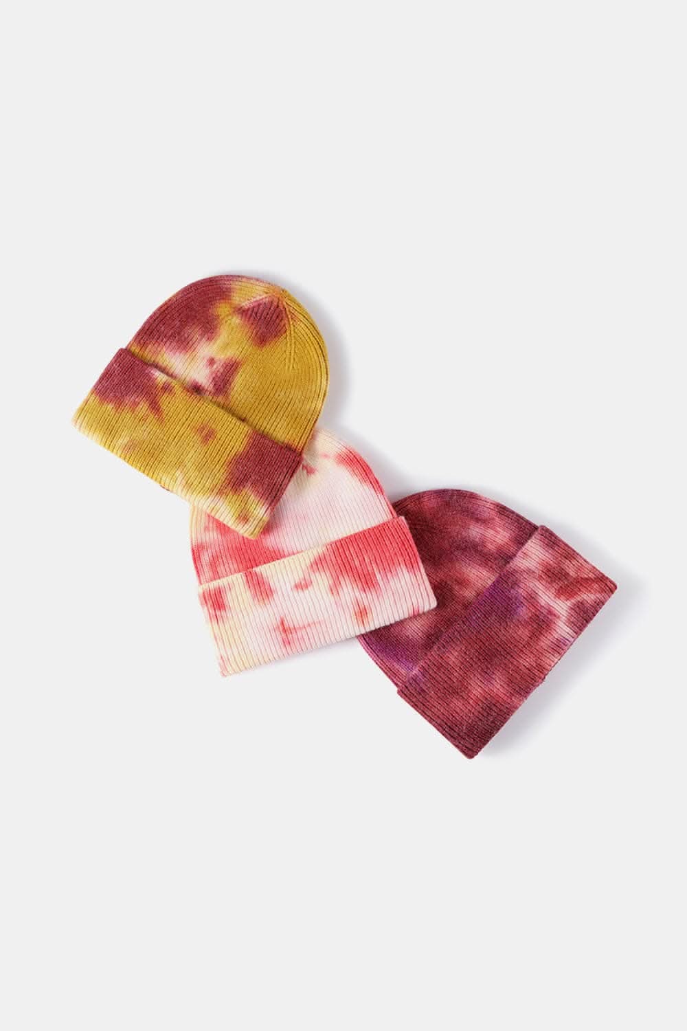 Colorful tie-dye beanie hat - Love Salve