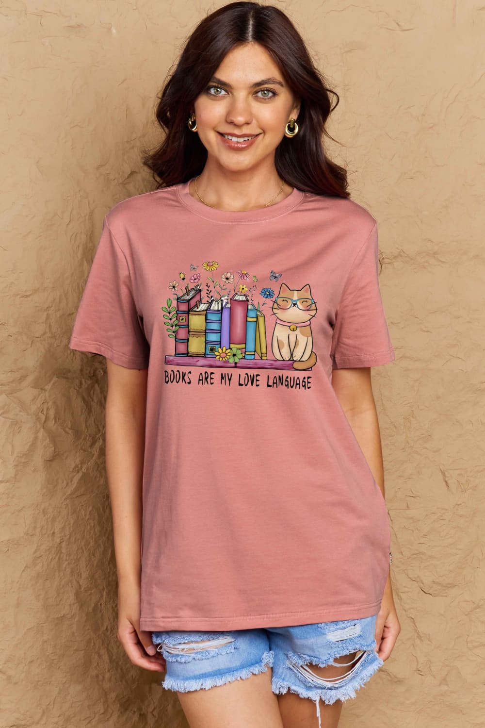 Simply Love: Books Graphic Tee