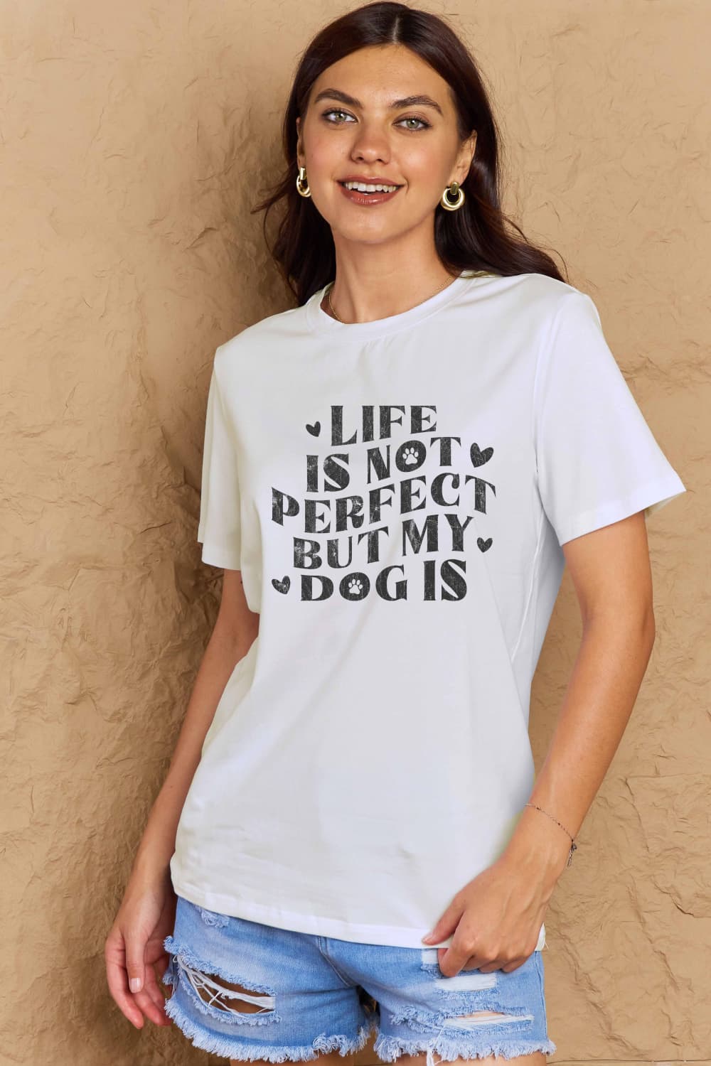 Simply Love: Dog T-Shirt - Soft Cotton