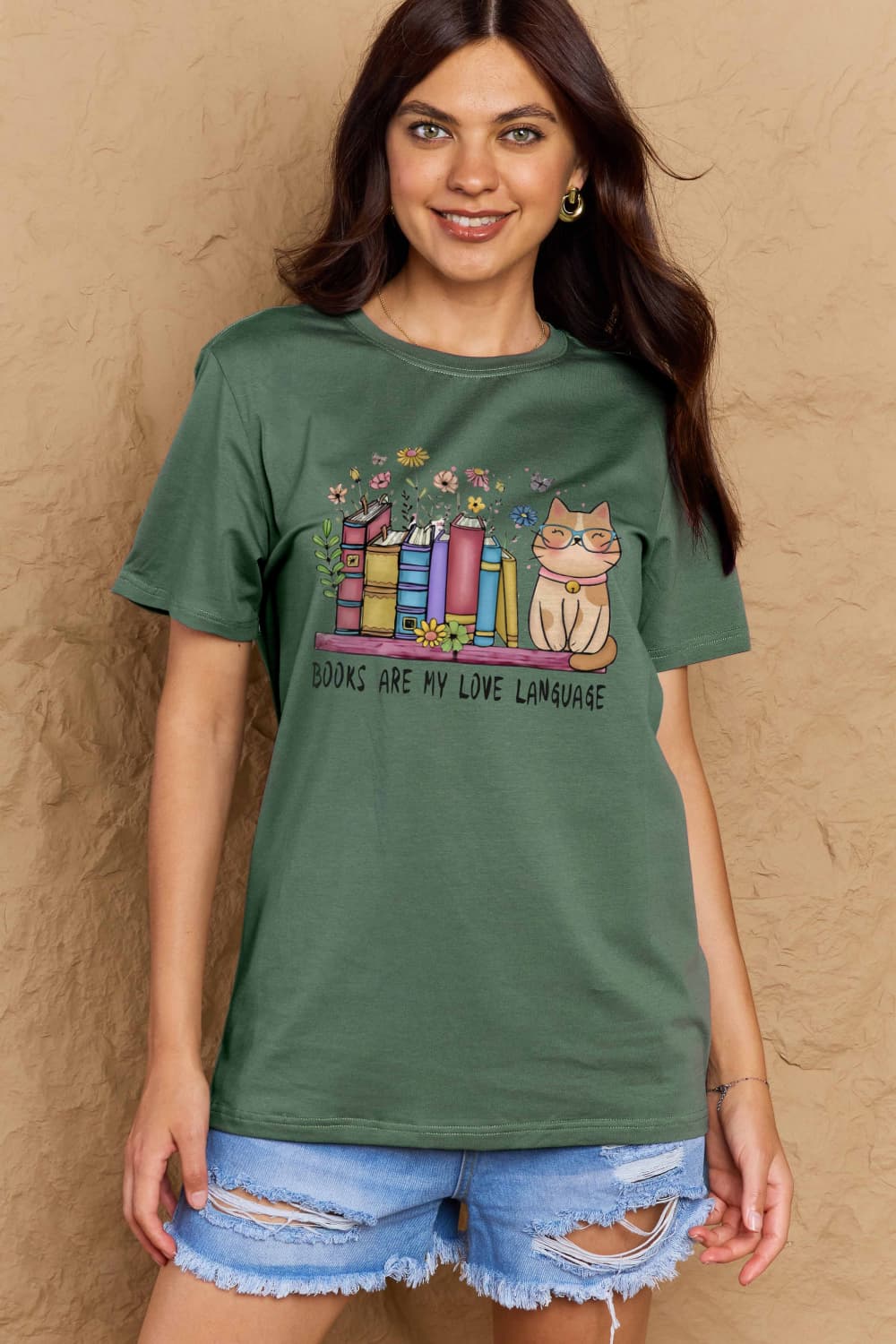 Simply Love: Books Graphic Tee