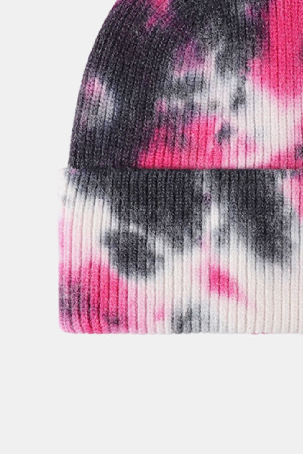 Colorful tie-dye beanie hat - Love Salve
