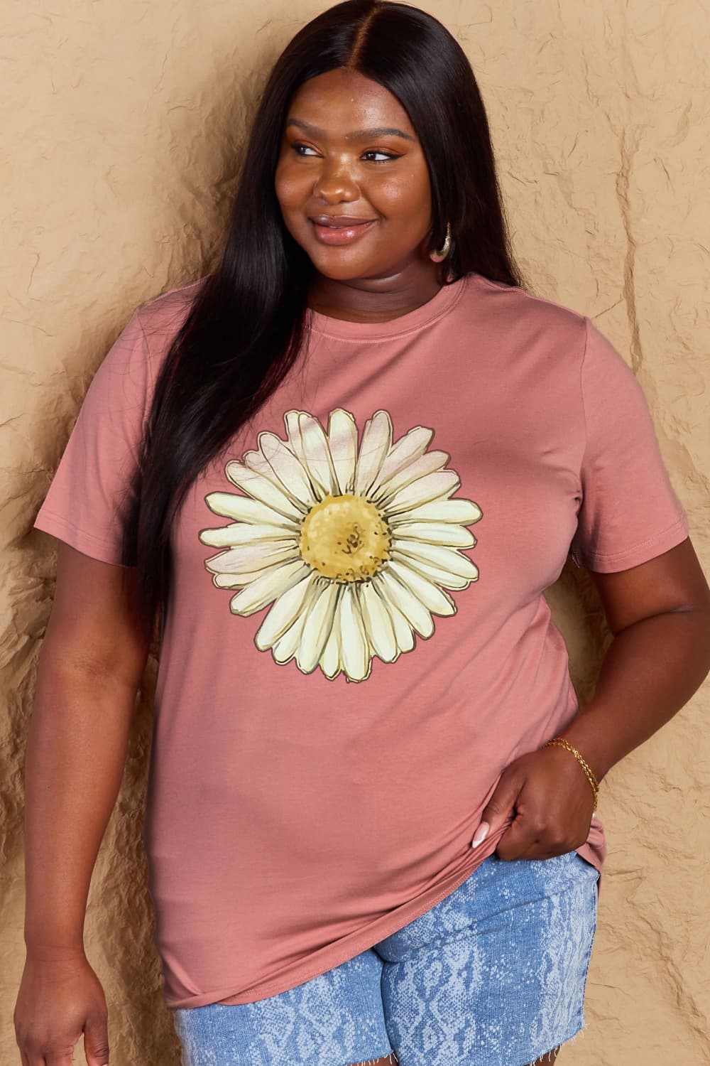 Simply Love: Flower Cotton Tee