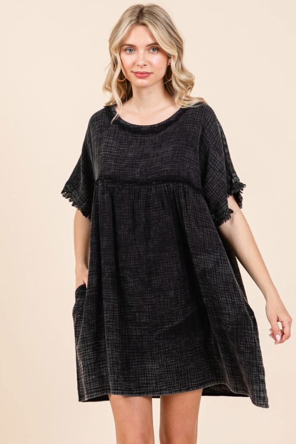 Culture Code babydoll dress with pockets - Love Salve