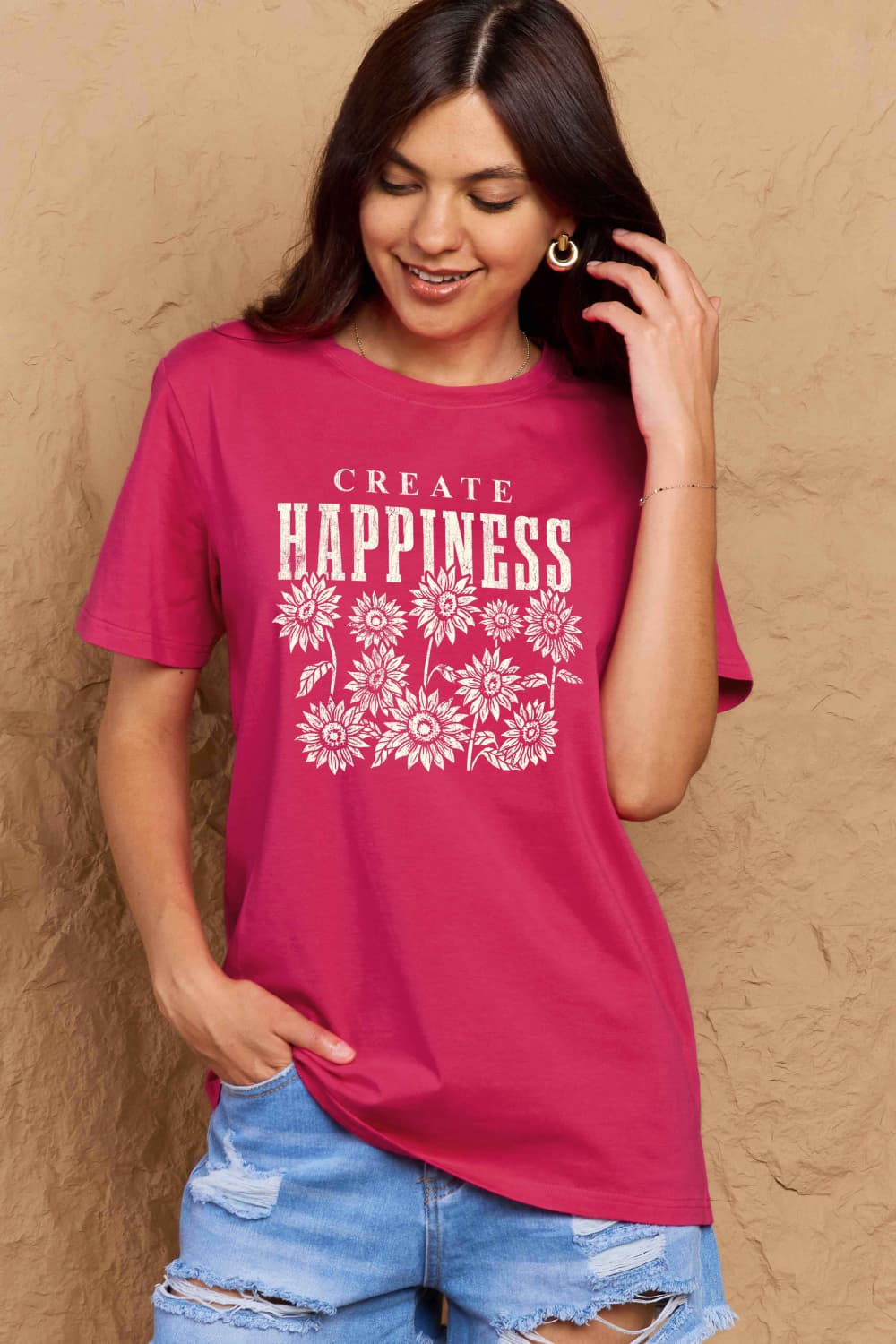 Simply Love: Graphic Tee - Cotton Comfort
