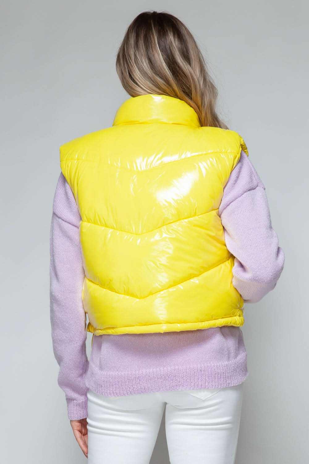 Snobbish shiny quilted vest - Love Salve