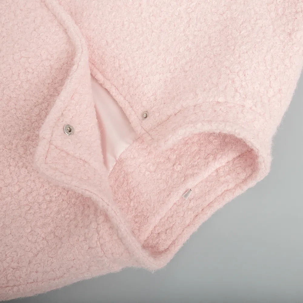 Double Take: Plush Mock Neck Jacket