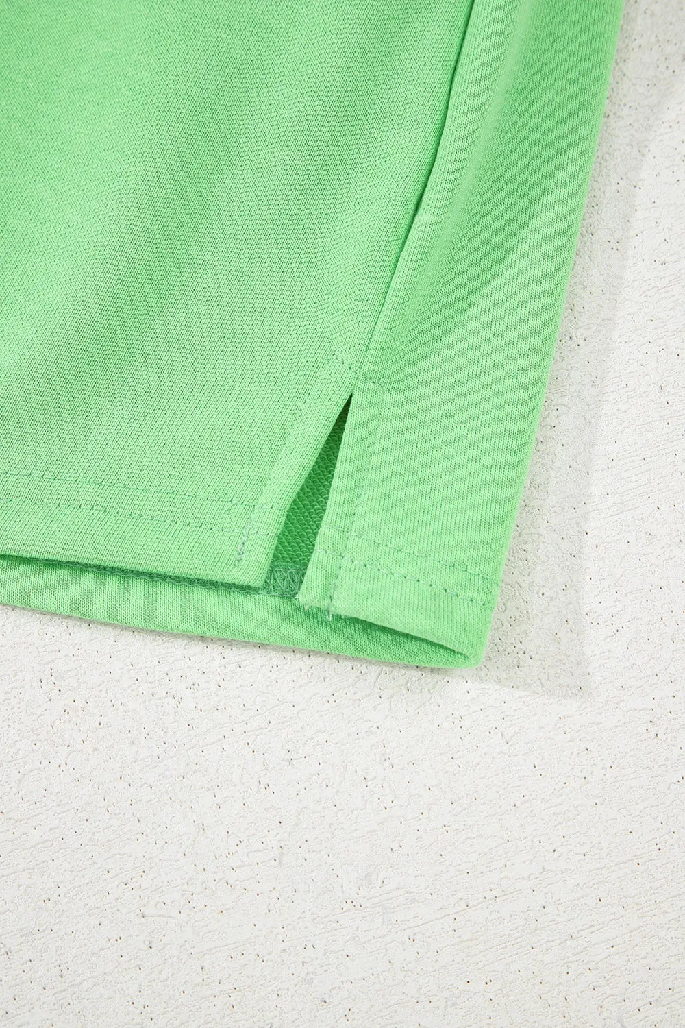 Drawstring Solid Mini Skort