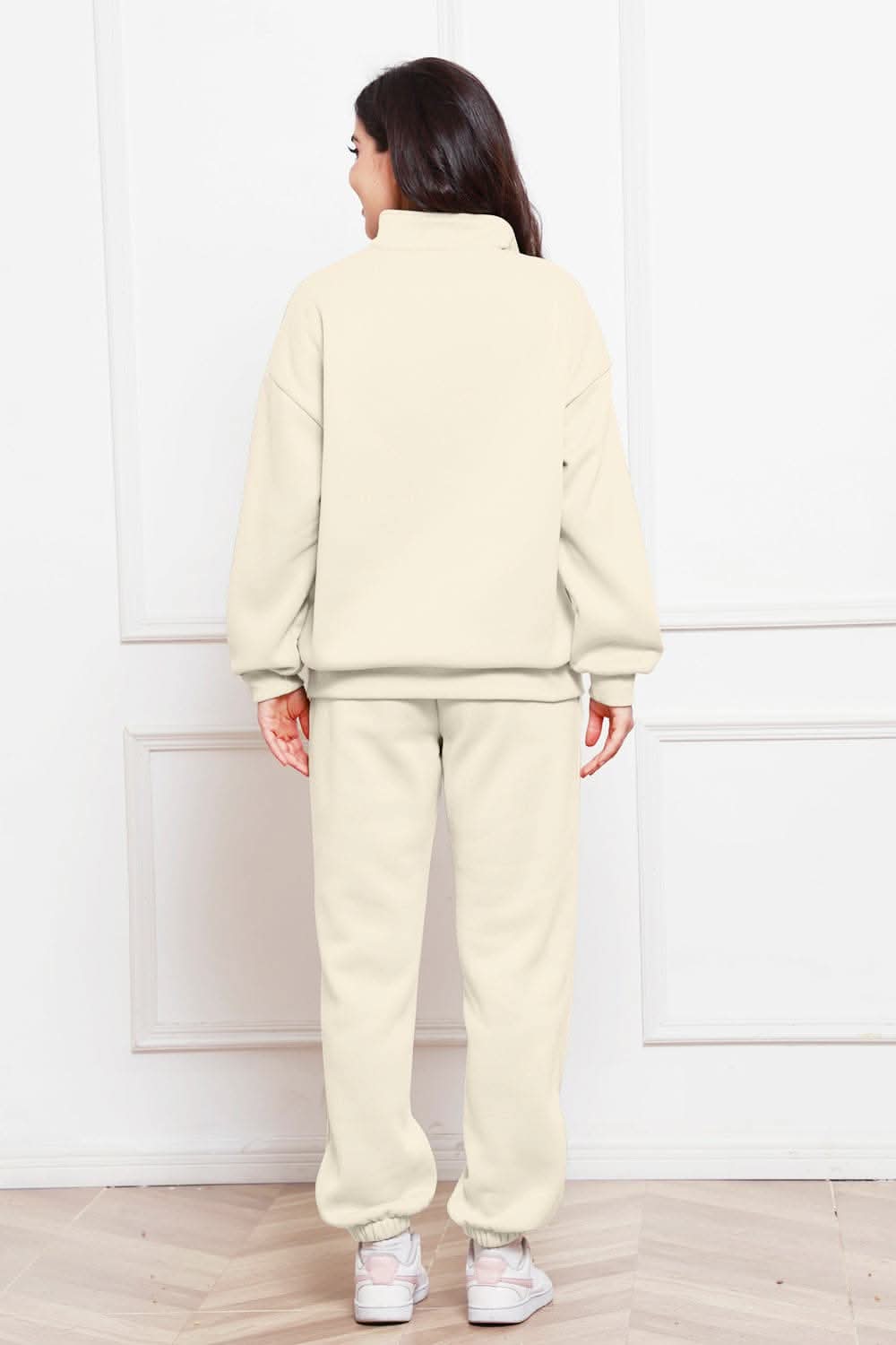 Cozy half zip sweatshirt & jogger set - Love Salve